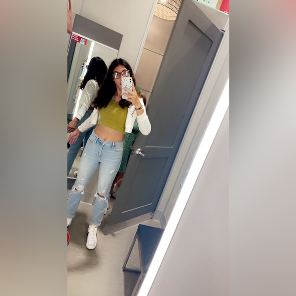 ultra high rise mom jeans - Picture 6 of 6